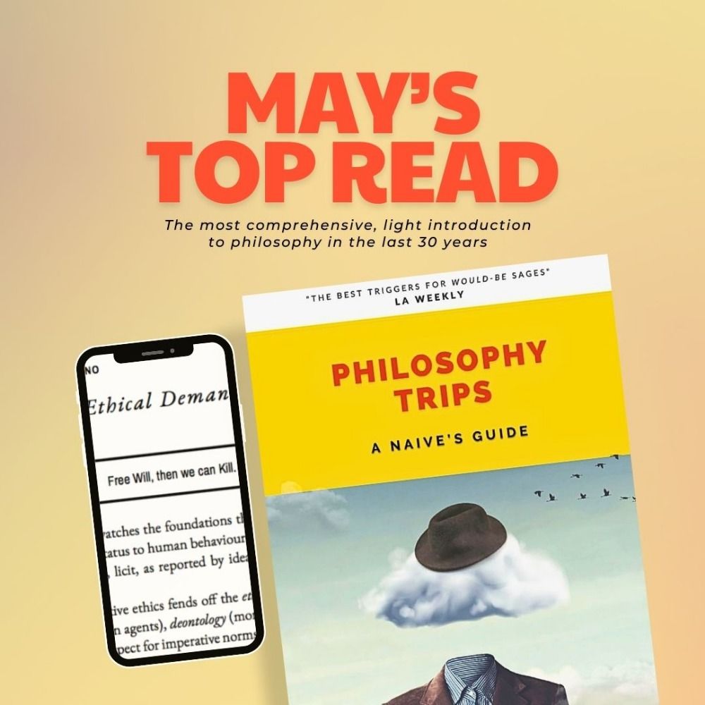 Take a breath-taking journey through the wonders of philosophy with 'Philosophy Trips: A Naive's Guide.' 🌍📚 #criticalthinking #booklovers 
amazon.com/Philosophy-Tri… *-*-