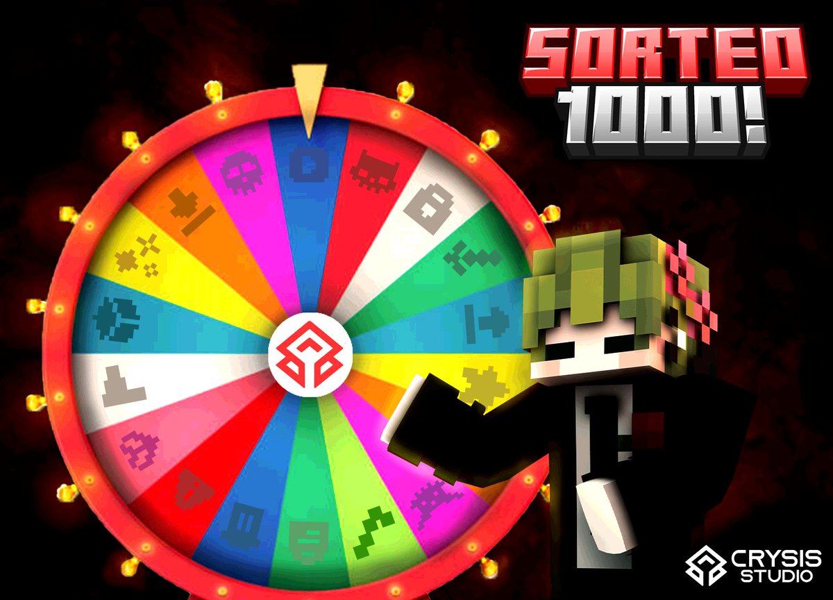 SORTEO EPICO LEGENDARIO ULTRA! ! ! 🗣️🗣️
Llegamos a 1000 seguidores, les agradecemos el apoyo y queremos hacer un gran sorteo.❤️
Dinámica:  El sorteo constara de 5 ganadores principales, el primer puesto podrá seleccionar 3 ítems del inventario, el segundo puesto podrá seleccionar