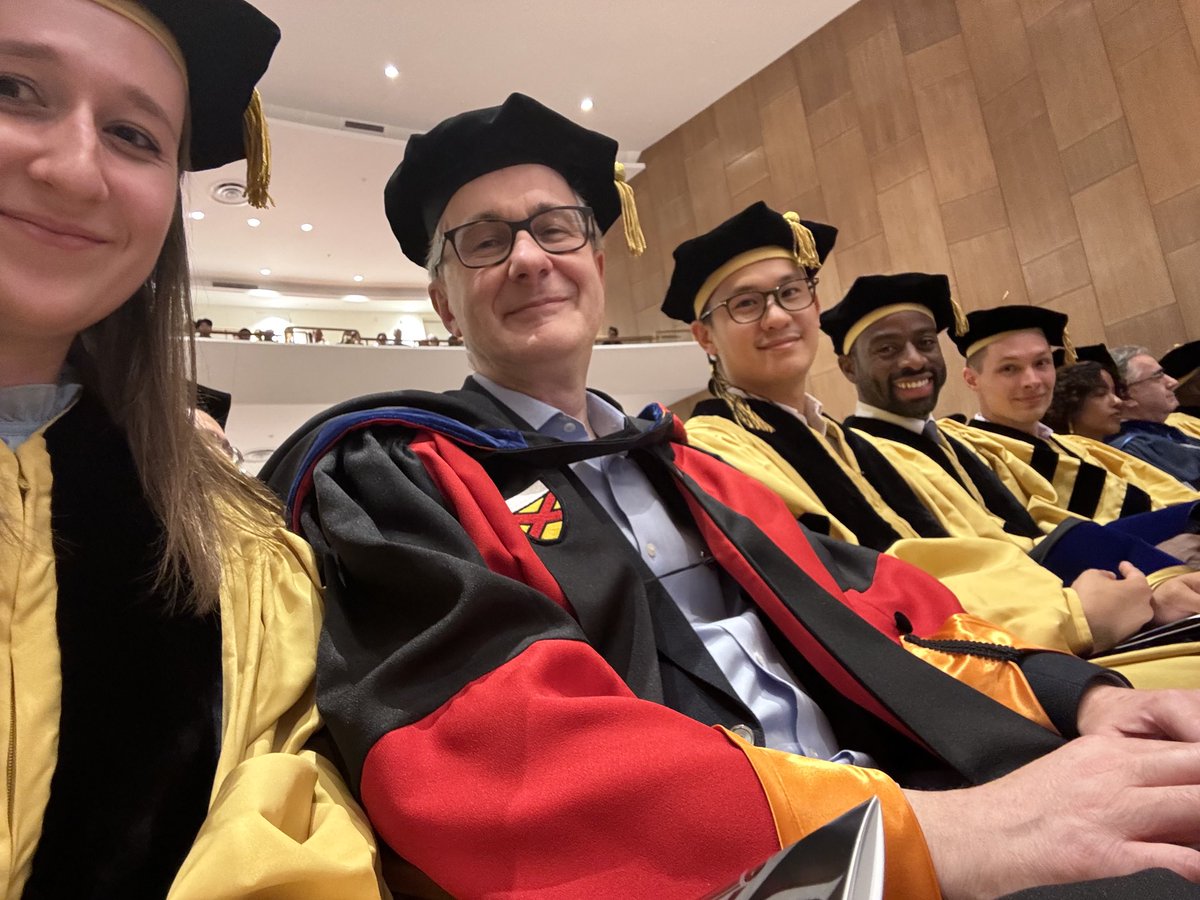 Gang of five Four amazing students from the group are graduating today with a PhD in chemical and biomolecular engineering ⁦⁦@HopkinsEngineer⁩ @JohnsHopkins⁩