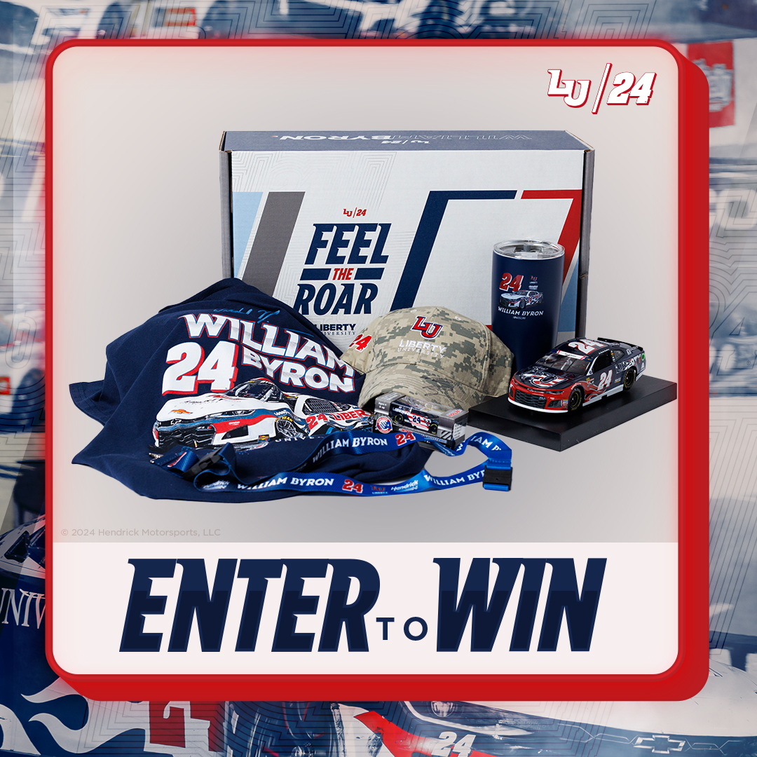 Follow us and retweet for a chance to win an @WilliamByron prize pack, including an autographed die-cast car, LU24 hat, T-shirt, and more! A winner will be selected on May 28.