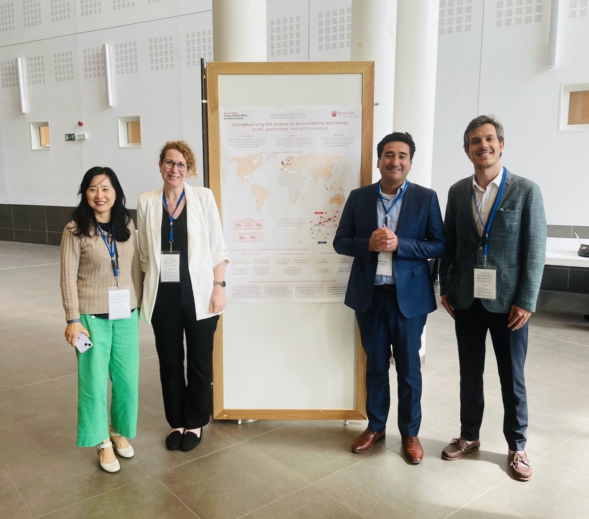 RutgersSPAA's tweet photo. Faculty and doctoral students from #RutgersSPAA participated at the 8th Global Conference on Transparency Research #GCTR, held in Brussels.
https://t.co/TMECvtQn2R https://t.co/w4Wcjjggyr