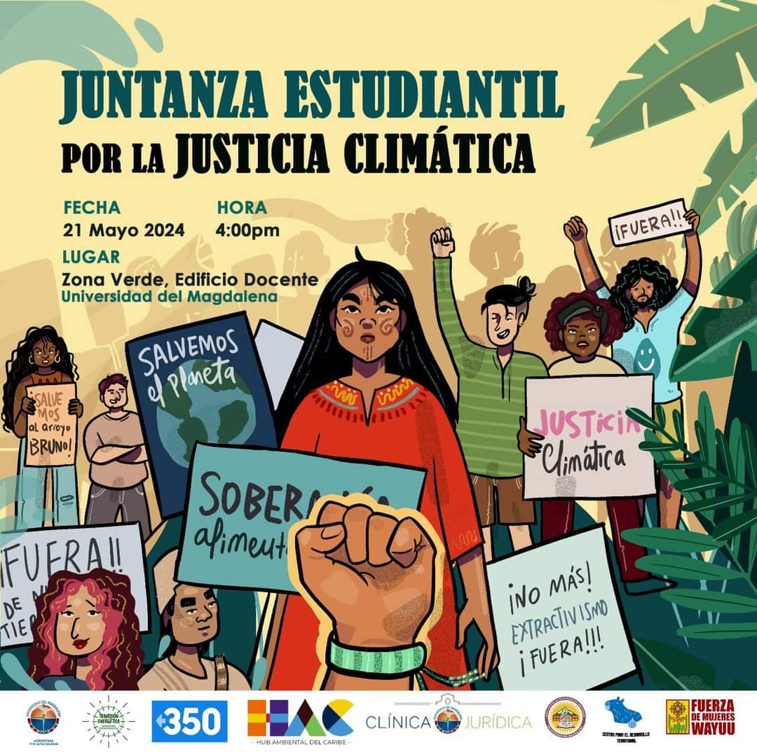 📢 ¡Mañana acompañamos la JUNTANZA ESTUDIANTIL POR LA JUSTICIA CLIMÁTICA!✊

Nos unimos al movimiento estudiantil y al <a href="/STEunimagdalena/">STEunimagdalena</a> para manifestarnos a través del arte y la palabra🎭

🫂Comprometidos con una transición energética justa en el corredor minero de nuestra región