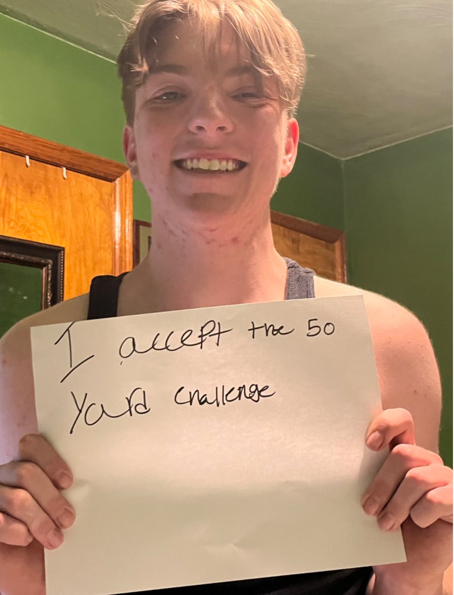 It brings me great joy to share with you the news of a new addition to our family. Please join me in welcoming Gabriel of Roanoke, VA to our fold! Gabriel has stepped up & accepted our 50 yard challenge .By embracing this challenge, he has shown us that he is committed to