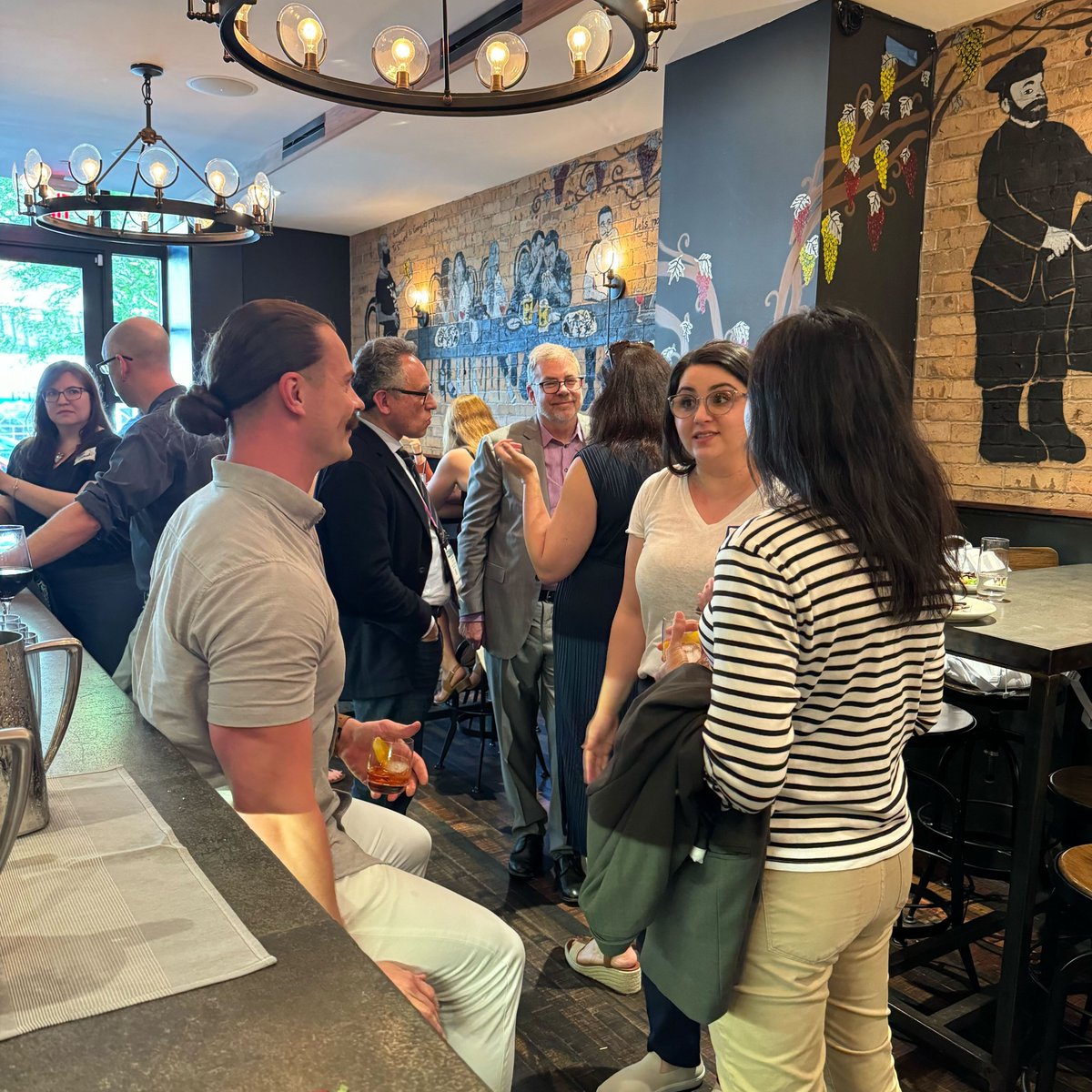 OpenBiome's tweet photo. Last night, we hosted some of our clinical partners in Washington, DC, to celebrate over ten years of partnership and the shipment of over 70,000 #FMTs. Huge thanks to our network of clinicians and providers-here's to continued collaboration and healthy patients! #Cdiff #DDW2024 https://t.co/5YY6VfpyDm