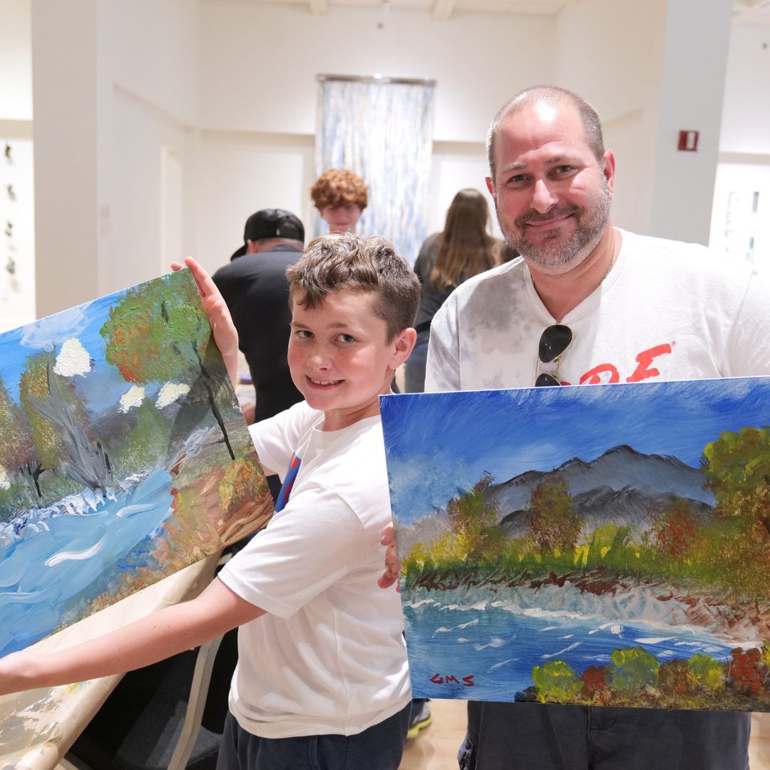 CoralSpringsMOA's tweet image. Thank you to everyone who joined us for a delightful afternoon of Bob Ross-inspired fun, painting Happy Little Trees in the museum! 🌳✨ 

Stay tuned for our next event where we'll bring more creative joy and inspiration your way. See you at the museum! #CSMoA