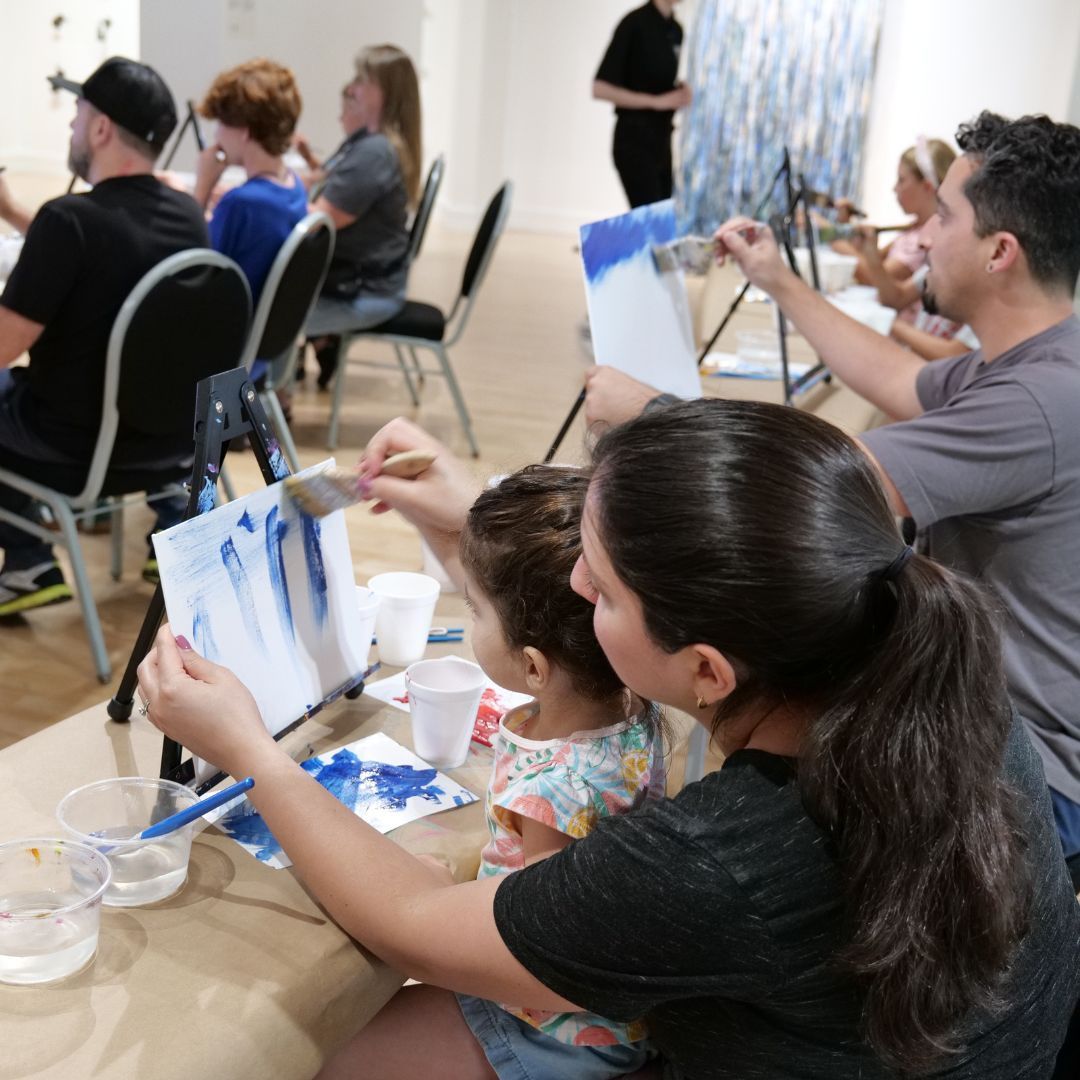 CoralSpringsMOA's tweet image. Thank you to everyone who joined us for a delightful afternoon of Bob Ross-inspired fun, painting Happy Little Trees in the museum! 🌳✨ 

Stay tuned for our next event where we'll bring more creative joy and inspiration your way. See you at the museum! #CSMoA