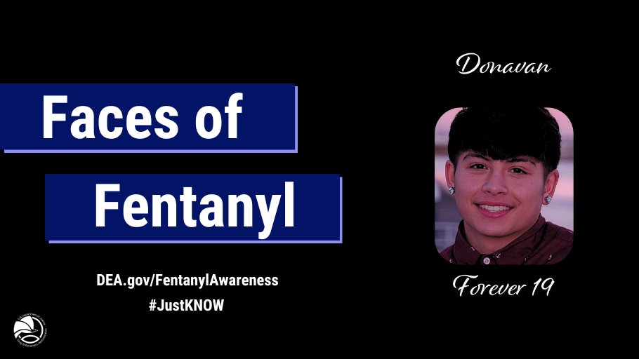 #DYK 68% of overdose deaths involved synthetic opioids, primarily fentanyl. Join DEA’s efforts to remember the lives lost from fentanyl poisoning by submitting a photo of a loved one lost to fentanyl #JustKNOW Learn more dea.gov/FentanylAwaren…