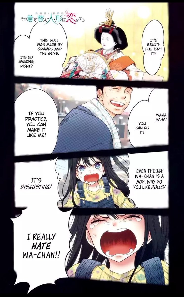 Ryukyu808's tweet image. 😲 We FINALLY get to meet Non-Chan who we were first introduced to on the 1st page of the manga! Can’t wait for that next chapter! #SonoBisqueDoll /#MyDressUpDarling #manga