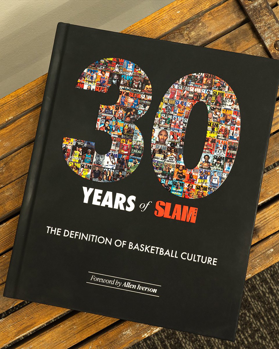 30 YEARS OF SLAM 📚 Our 256-page hardcover book is out now: slam.ly/book