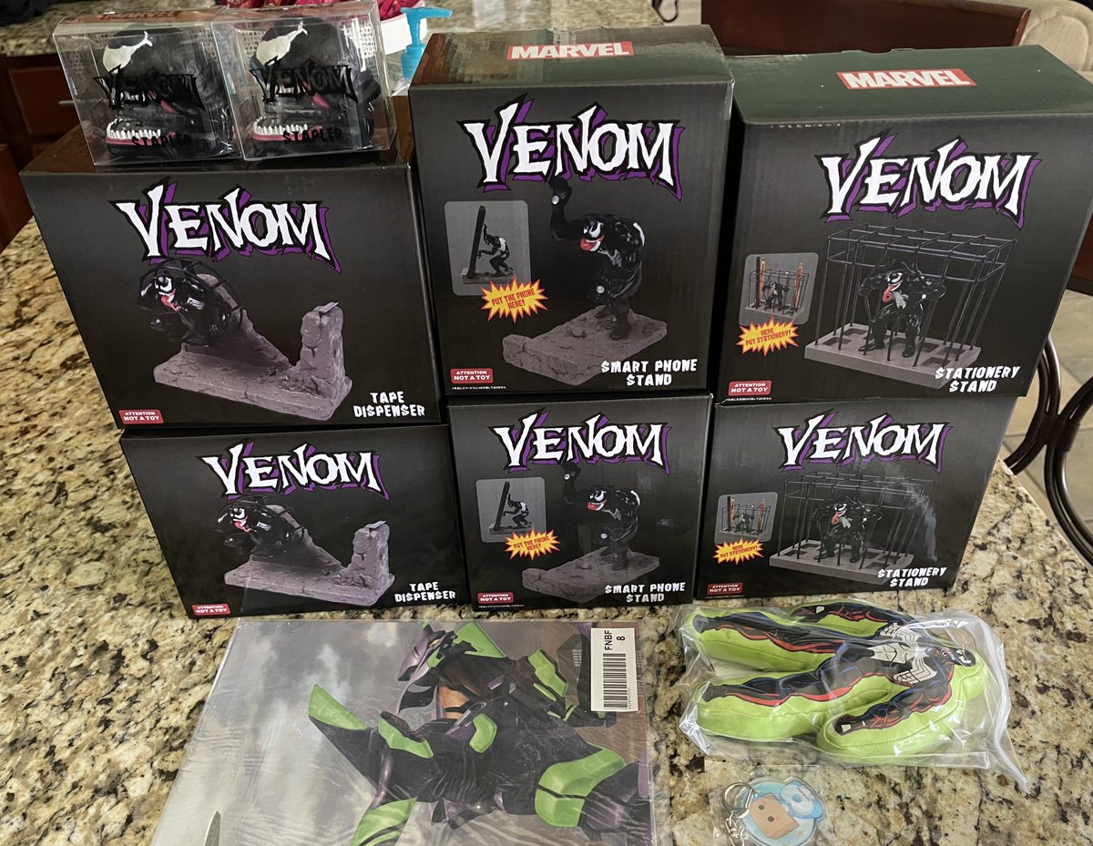 Finally my Venom Zenmarket stuff came in