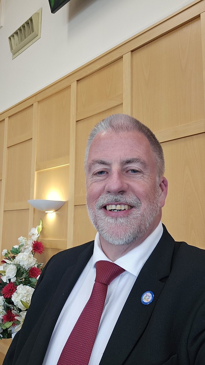 This is setting up for Thursday afternoon's funeral at Hereford Crematorium #WorcestershireHour