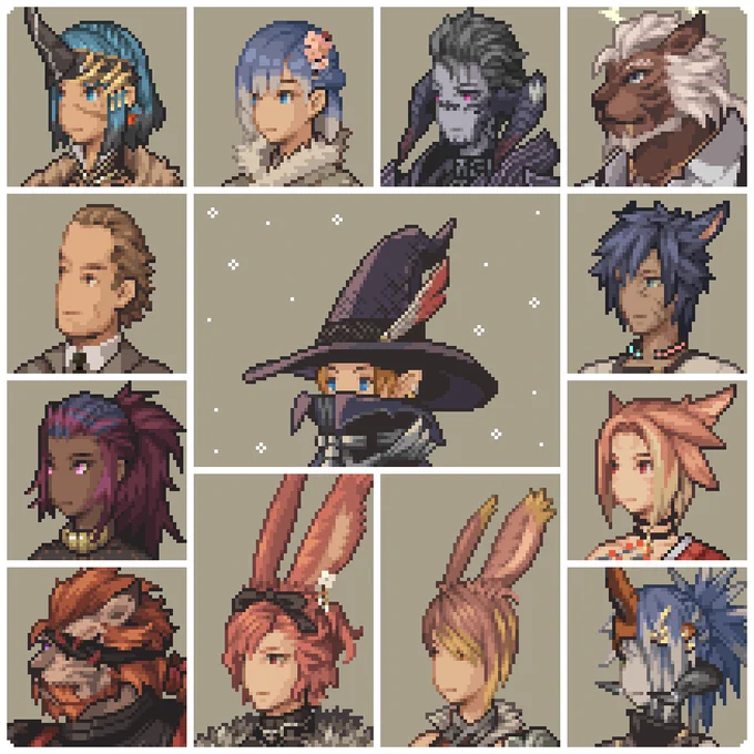 final fantasy tactics portraits  comms indefinitely open. 60$  (additional cost for really complex characters) dm or email for more info!  ✉️frogapples.art@gmail.com