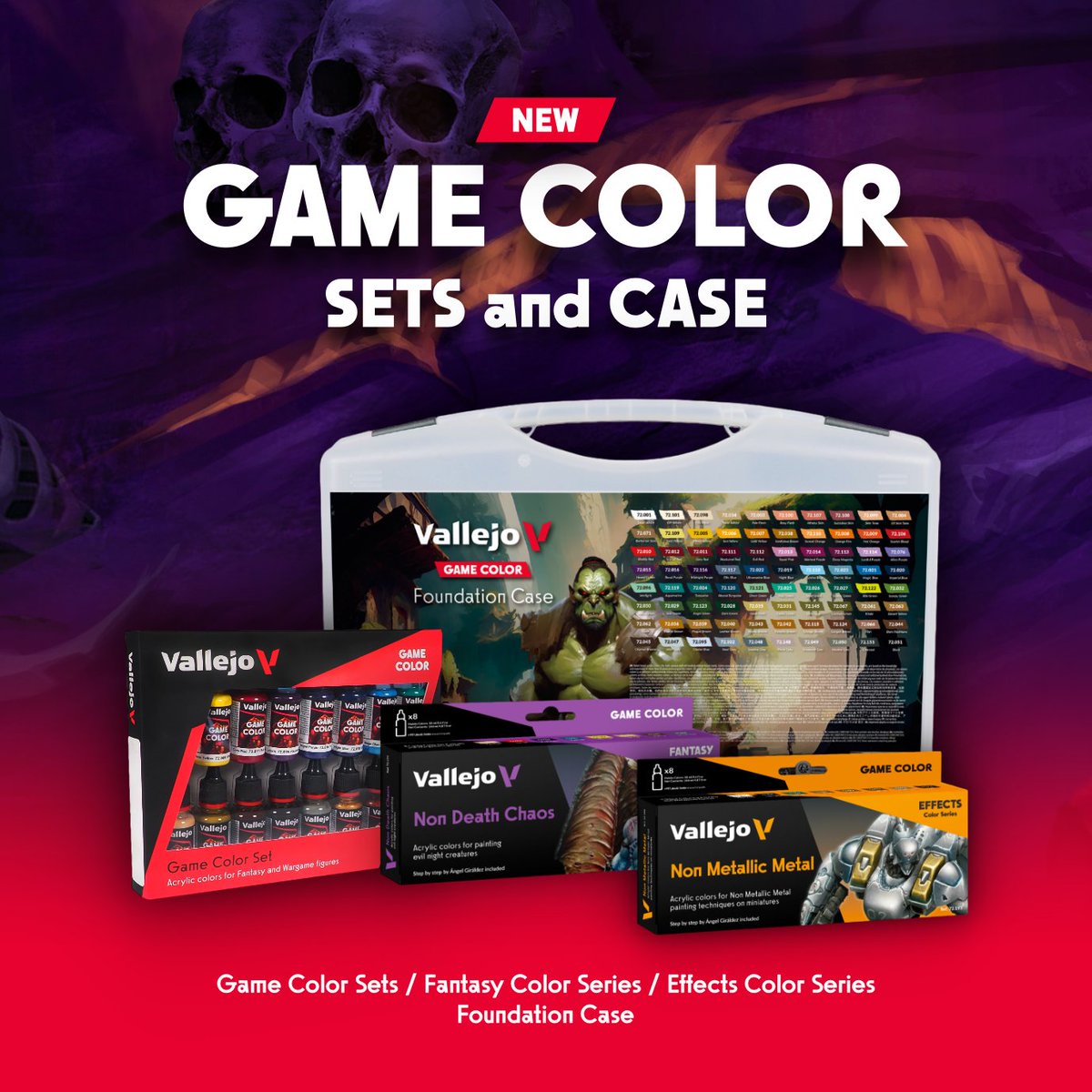 🇺🇸🇬🇧 FINALLY HERE! 🎉🎨
Our revamped GAME COLOR sets are ready for you to gather all the colors you need in one place! Also, in this update, you'll find an amazing CASE 💼 with 80 GC Refs, making your painting experience complete wherever you decide to take it! 🌍
.
READ MORE! ⬇️