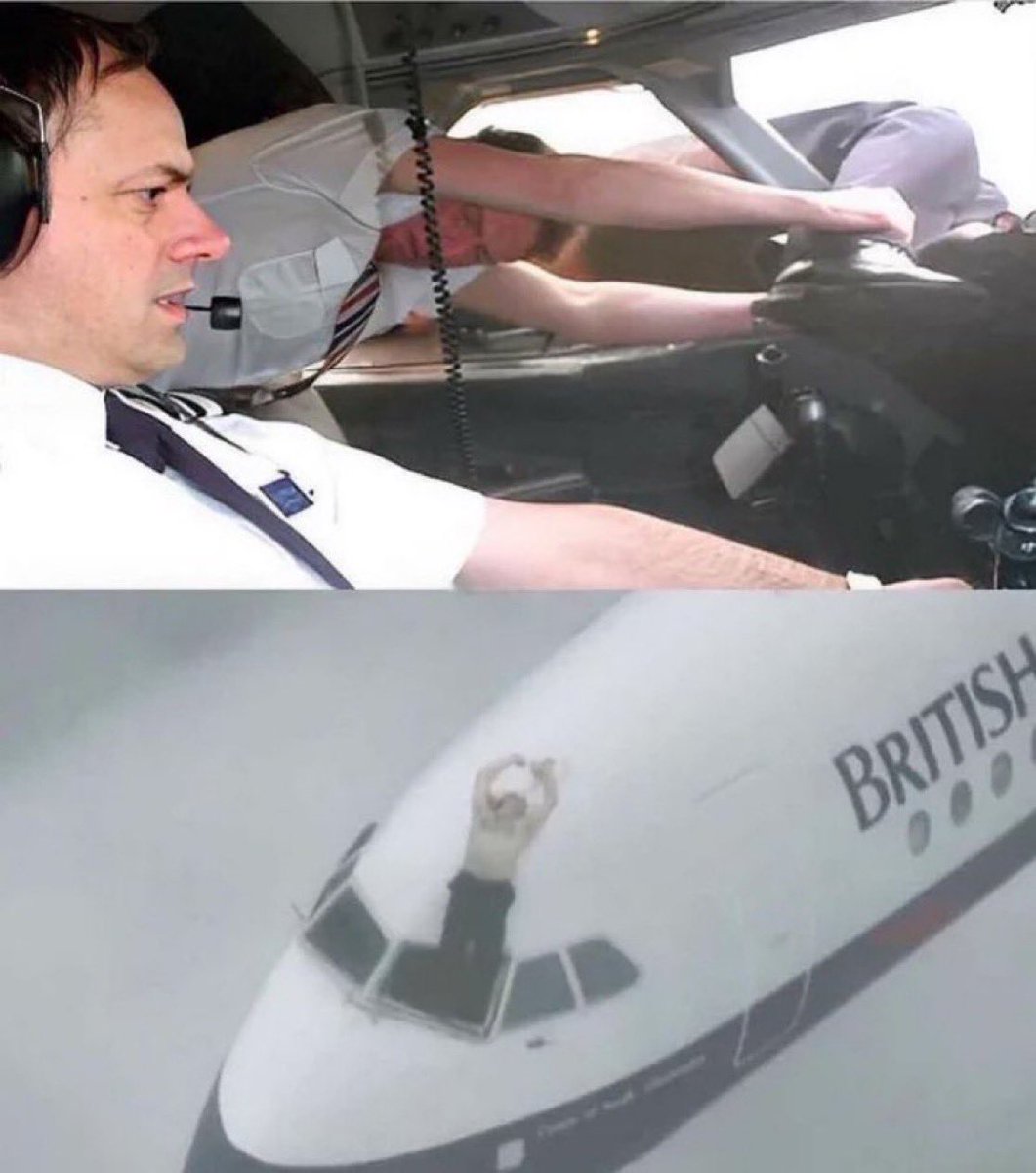 In 1990, the windshield of British Airways Flight 5390 detached at an altitude of 17,000 feet, causing a rapid decompression in the cockpit, which led to the captain being partially ejected from the aircraft. At the time of the incident, Nigel Ogden, a flight attendant, was en