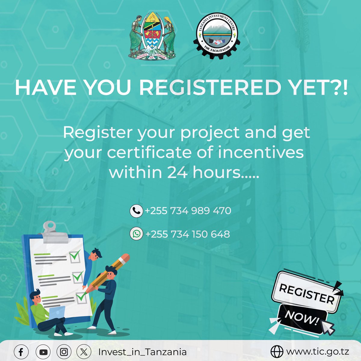 Time's ticking! 

Don't miss out on incentives for your project. 

Register now!