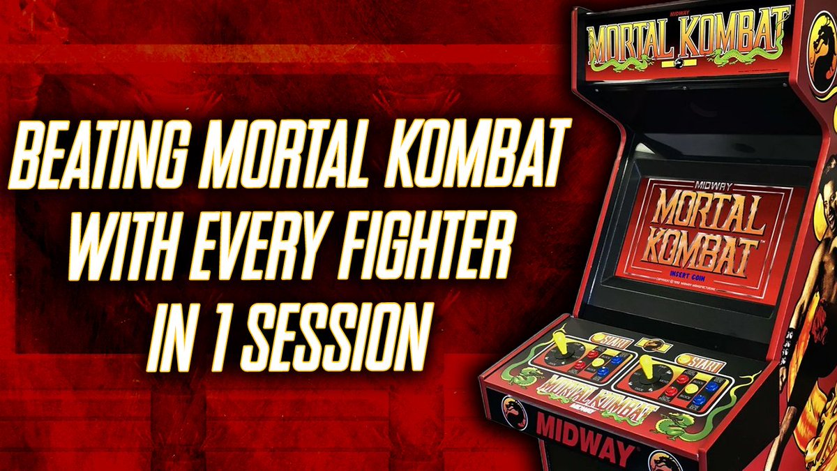 It's time to celebrate a special occasion: Episode 150 of Mortal Kombat Monday! I decided to go all out, marathon style. I'm beating the original MK with every fighter on the roster in one sitting. No cuts, no edits. Thanks for watching all these years. youtube.com/watch?v=J18E0I…