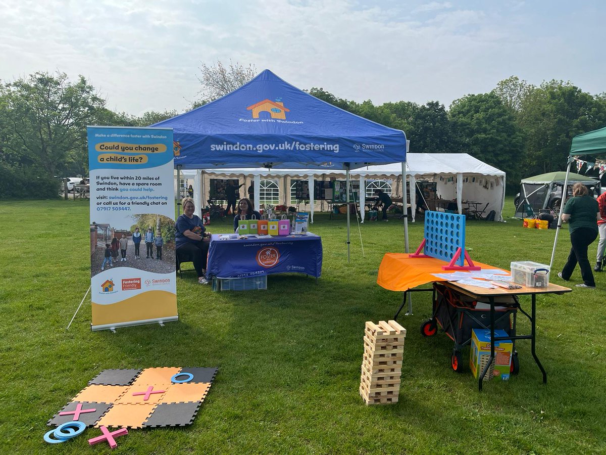 On Saturday (18 May) our fostering team were at the Wiltshire Wildlife Trust ‘Country Comes to Town’ event Lydiard Park, as part of the The Fostering Network campaign ‘Foster Care Fortnight’. #FosteringMoments #FosterCareFortnight