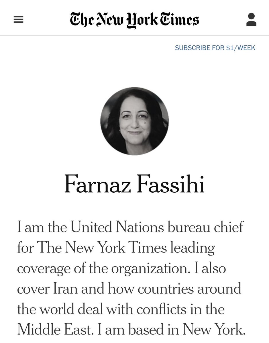 It's a shame that many brilliant journalists would feel intellectually hostage when writing for @nytimes Recent footage reveals Farnaz Fassihi of NYTimes belittling staff reporters and dictating how they should cover stories and who they can interview. Is this toxic culture
