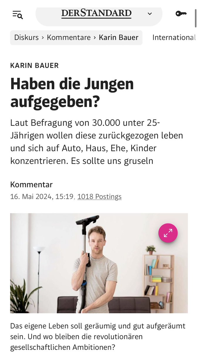 DemanegaMichael's tweet photo. Lebe immer so, dass der @derStandardat etwas dagegen hätte!
#linke #spiesser https://t.co/CLZHKNDjrY