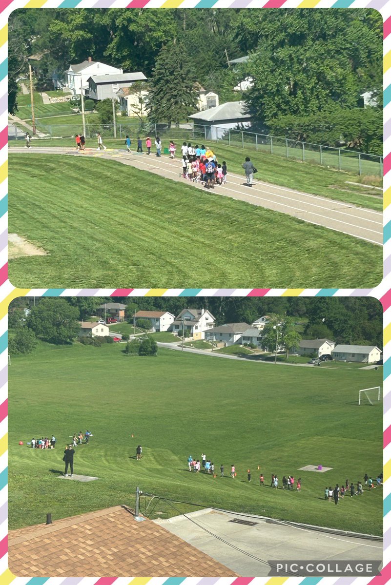 OPS_McMillan's tweet photo. #REAL_Joy is teaming up with @OPS_CentralPark for their field day @OPS_McMillan. NJHS & StuCo students lending a hand for community service hours once B Day finals are complete. Great weather on this great day for collaboration! ๐
#MonarchProud #OPSProud ๐ช๐พ
#WeareCP https://t.co/vmHF44cQzz
