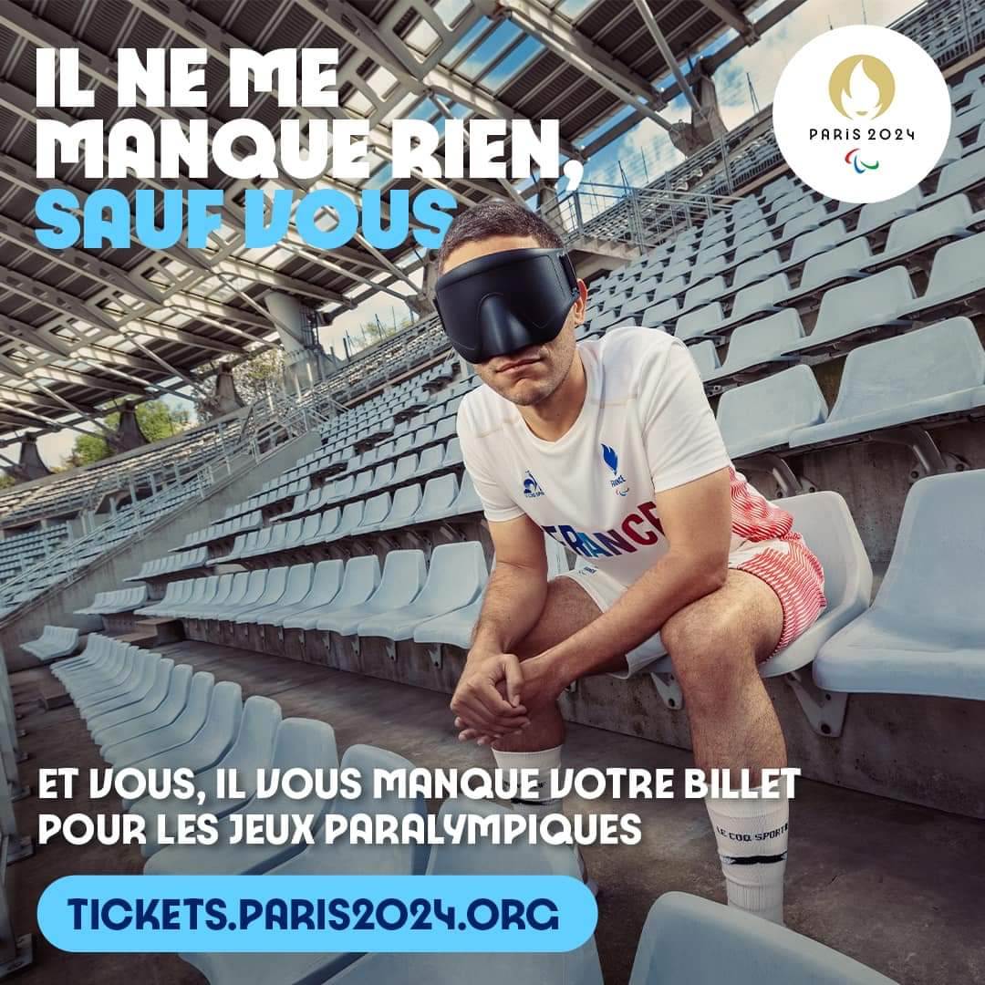 Face au peu d'engouement pour les #JeuxParalympiques (28/08-08/09), le CO appelle à la mobilisation 🇨🇵 #Paris2024 #JOP

La vraie perf' réside dans le dépassement de nos limites. 

Pour des records, du spectacle 📈 et pour soutenir nos filles et nos gars ➡️ tickets.paris2024.org