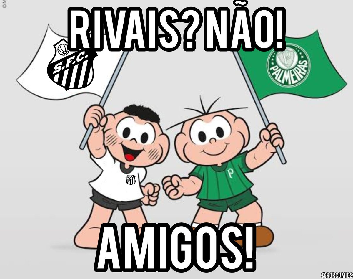 Santos e Palmeiras é a maior união do futebol brasileiro 

-Nos salvaram do rebaixamento 
-Nos deram uma CBD
-Nos deram um brasileirão 
-Nos deram uma libertadores 
-Nos deram um paulista 
-Levaram o Rony 

Isso é mais que um amigo, é um IRMÃO!!!!!