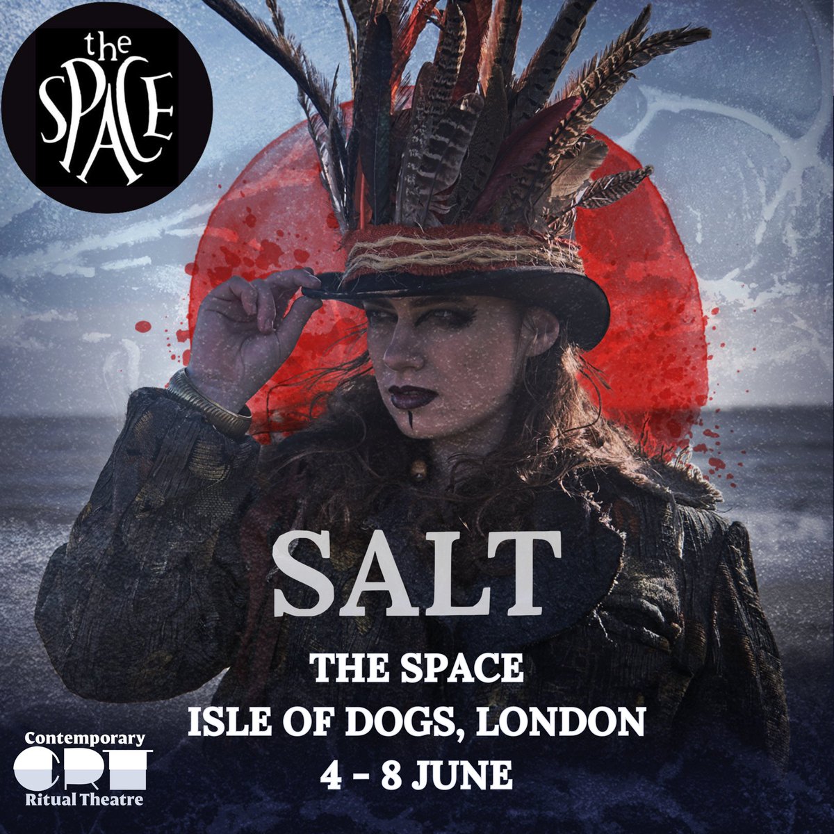 #SALT will end it’s ELECTRIFYING run in LONDON @SpaceArtsCentre 

Don’t miss the most unique and visceral theatre event of the summer!

20% off tickets if bought before May 21st. Tickets in bio.

#SaltPlay #RitualTheatre #londontheatre #britishtheatre #fringe #newwriting #newplay