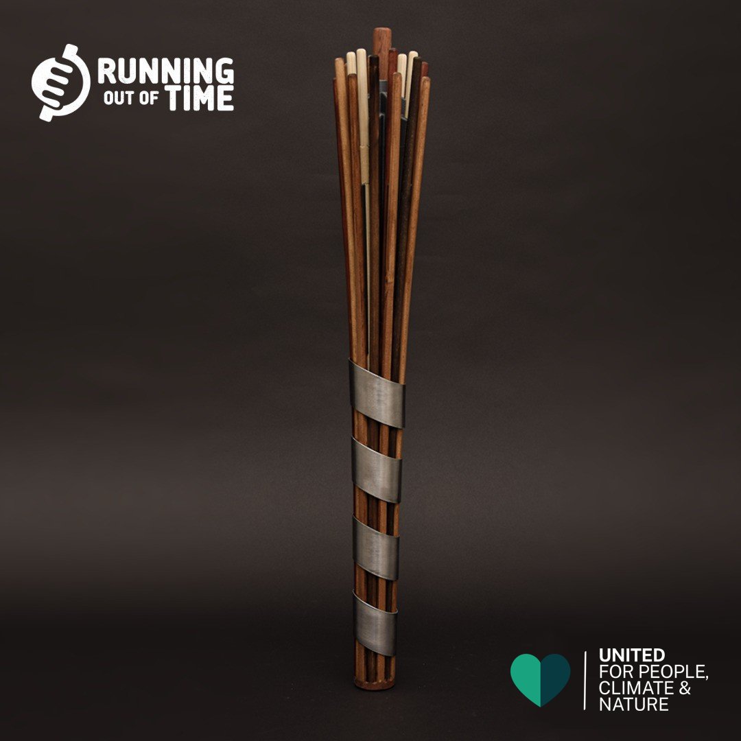 Climate_Relay's tweet photo. 📣 Introducing our Relay Baton! 📣
Designed by the award-winning 4c Design, this baton will be carried by thousands of runners, walkers, wheelers, and cyclists on its epic journey from Ben Nevis to Big Ben. 🎉
#TheClimateRelay https://t.co/jBDty7A3zU