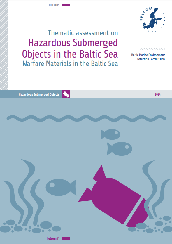 New report on hazardous submerged objects in the #BalticSea has been released! 👉 bit.ly/4bqHR6T 💥These warfare materials pose immediate hazards to fishermen, divers, offshore wind farm constructors, and beachgoers. 🤝International collaboration remains essential!