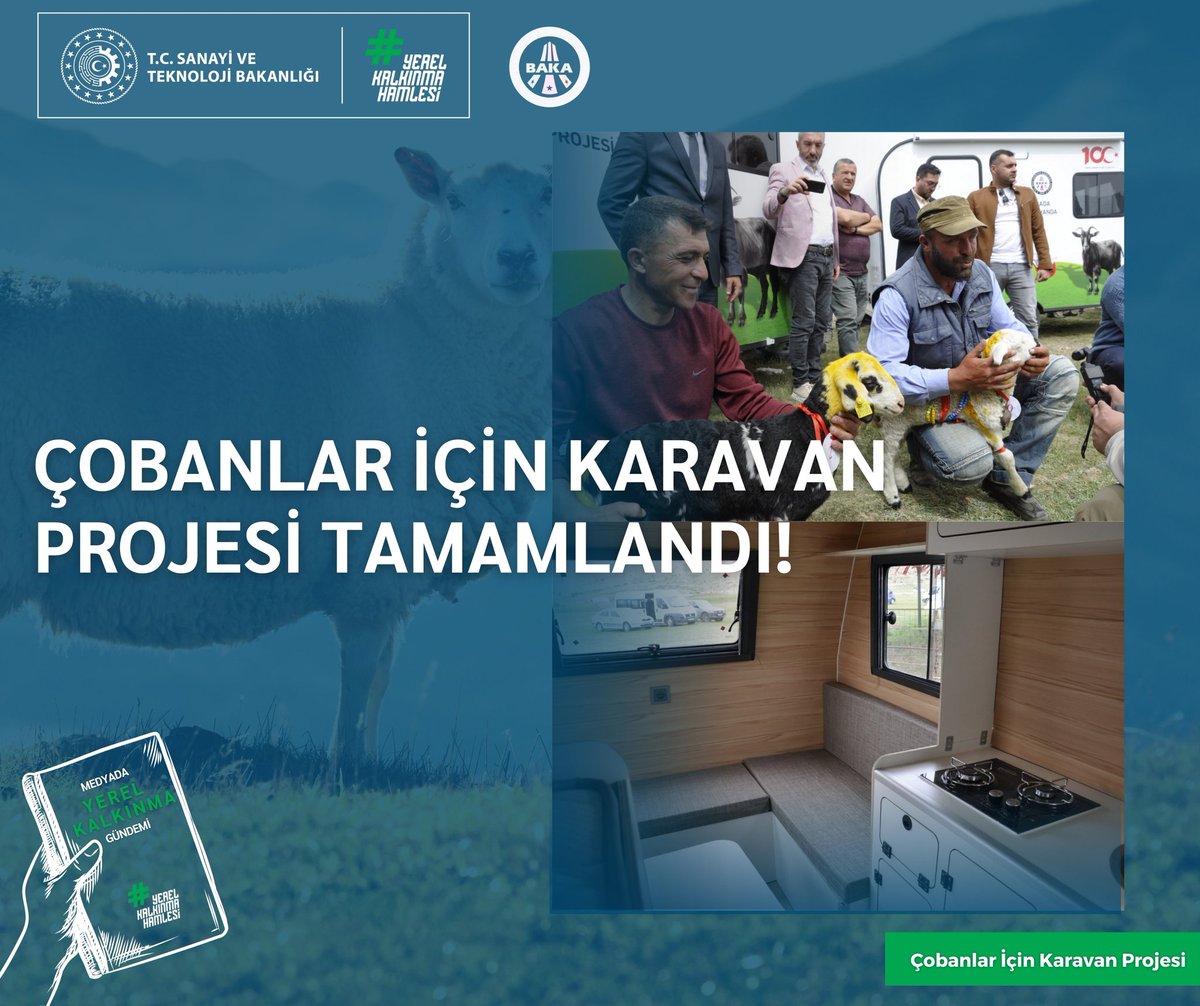 ÇOBANLAR İÇİN KARAVAN PROJESİ TAMAMLANDI! 🐑 ✨ Sosyal Gelişmeyi Destekleme Programı (SOGEP) kapsamında Batı Akdeniz Kalkınma Ajansı tarafından desteklenen proje ile Isparta kırsalında hayvancılık yapan 15 çobanımıza karavan temin edildi. Hayvancılığın sürdürülebilirliği ve