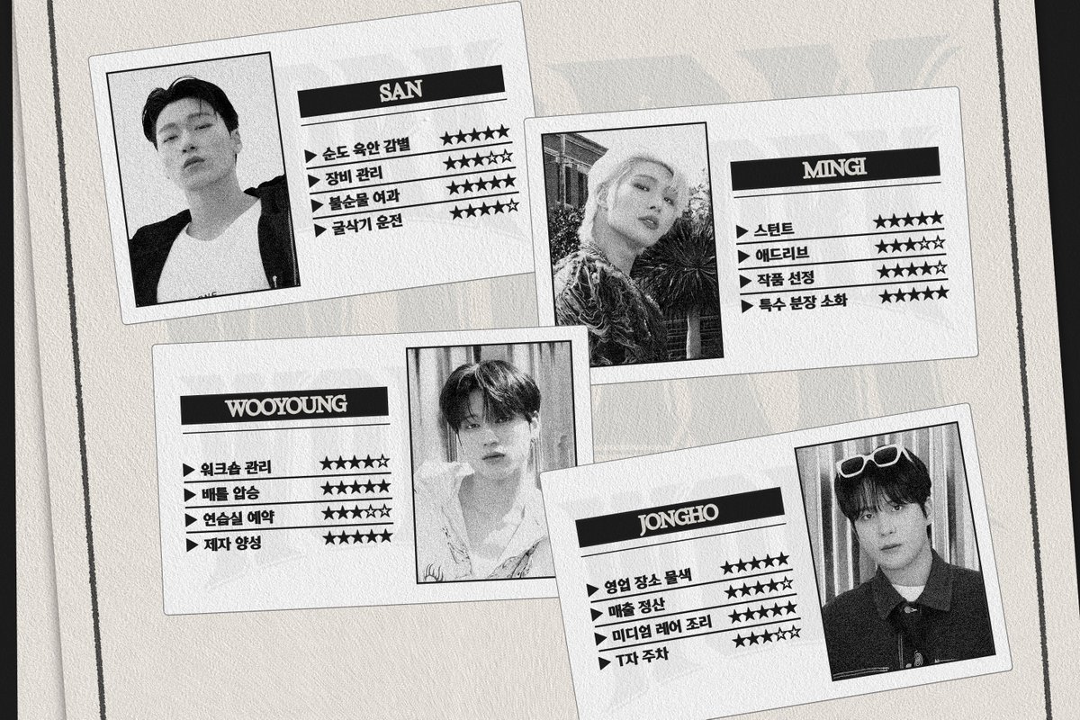 #ATEEZ Releases 'WORK Profile' Of More Members For Their Upcoming New Song 'WORK' soompi.com/article/165609…