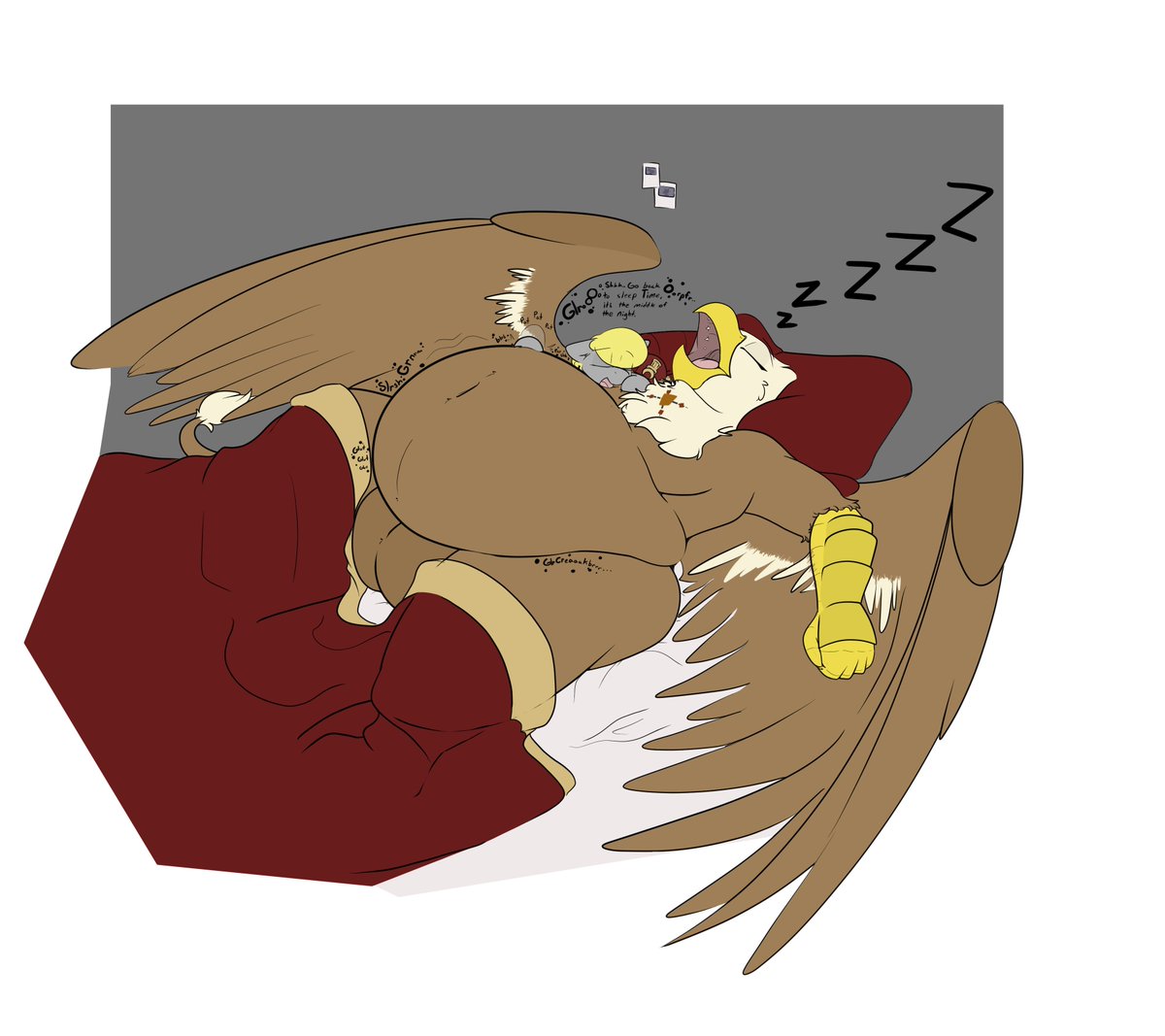 WarlocksBurrow's tweet photo. cw: vore
Oooold drawing I did that I decided to toss some color onto. <3 https://t.co/T3QRvRRHXC