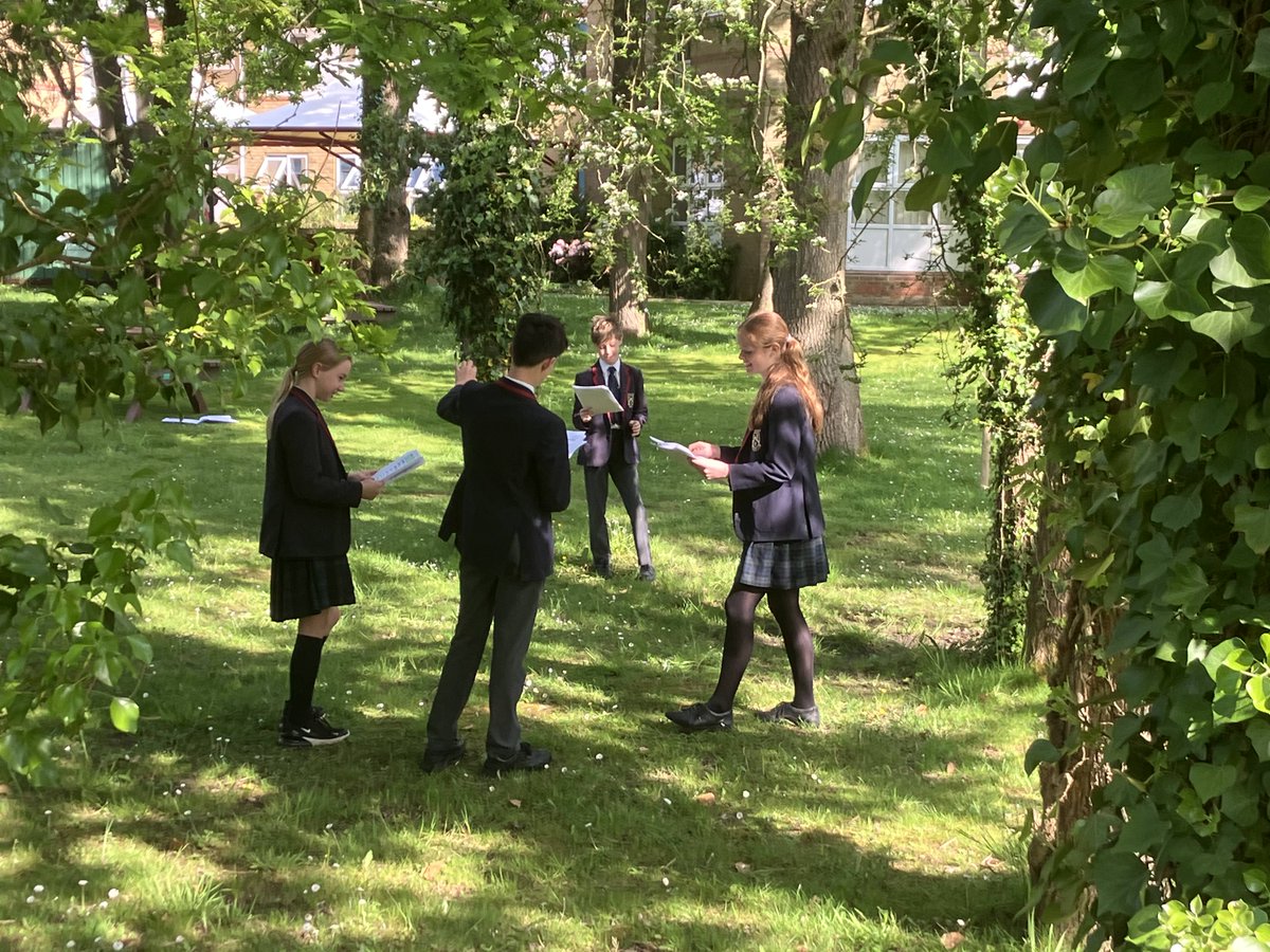 Our Year 7 English pupils travelled to a ‘forest outside Athens’ for their ‘A Midsummer Night's Dream’.

#InspiringTeaching #BeautifulCampus #LoveOfLearning #CoEducational #Year7 #UpperPrep #Shakespeare #AMidsummersNightDream