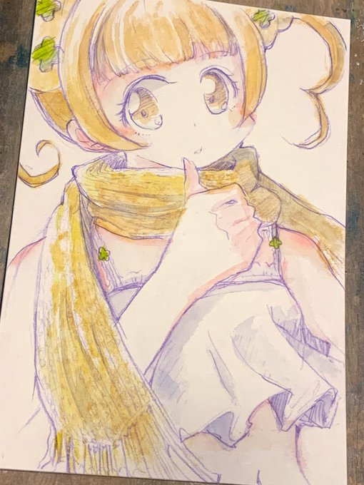 「1girl yellow scarf」 illustration images(Latest)