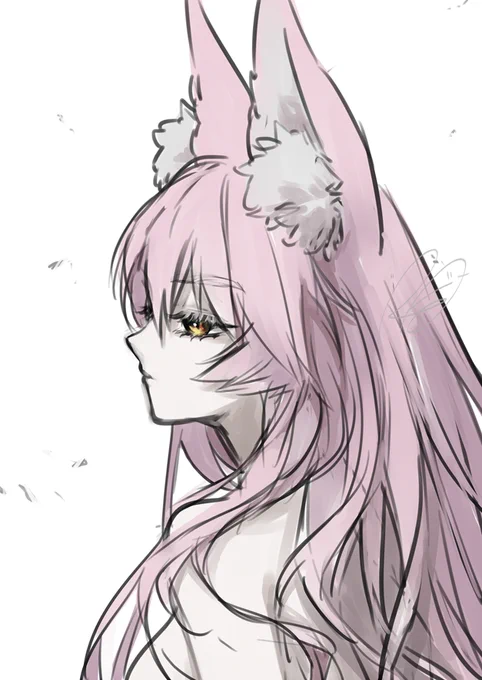 ツングースカのCMのコヤンスカヤ好きなんですよねっていう絵です 