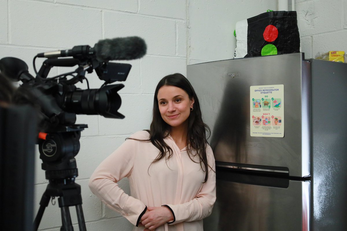 Dangerworks's tweet photo. A behind-the-scenes look back at one of our many distinguished guests here at Sidecar Studios! RippleKey, an innovative film production company and digital agency, rented our studio for a commercial shoot for their client La Islas, a soda company that makes Aguas frescas. https://t.co/PDblJ495q8