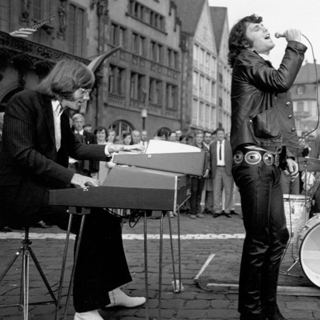 Remembering Jim’s College schoolmate, fellow band member, and friend, Ray Manzarek. “‘See that guy,’ Jim Morrison once remarked, pointing to Ray Manzarek: ‘He is The Doors’.” -ROLLING STONE MAGAZINE Photo courtesy of Getty Images.