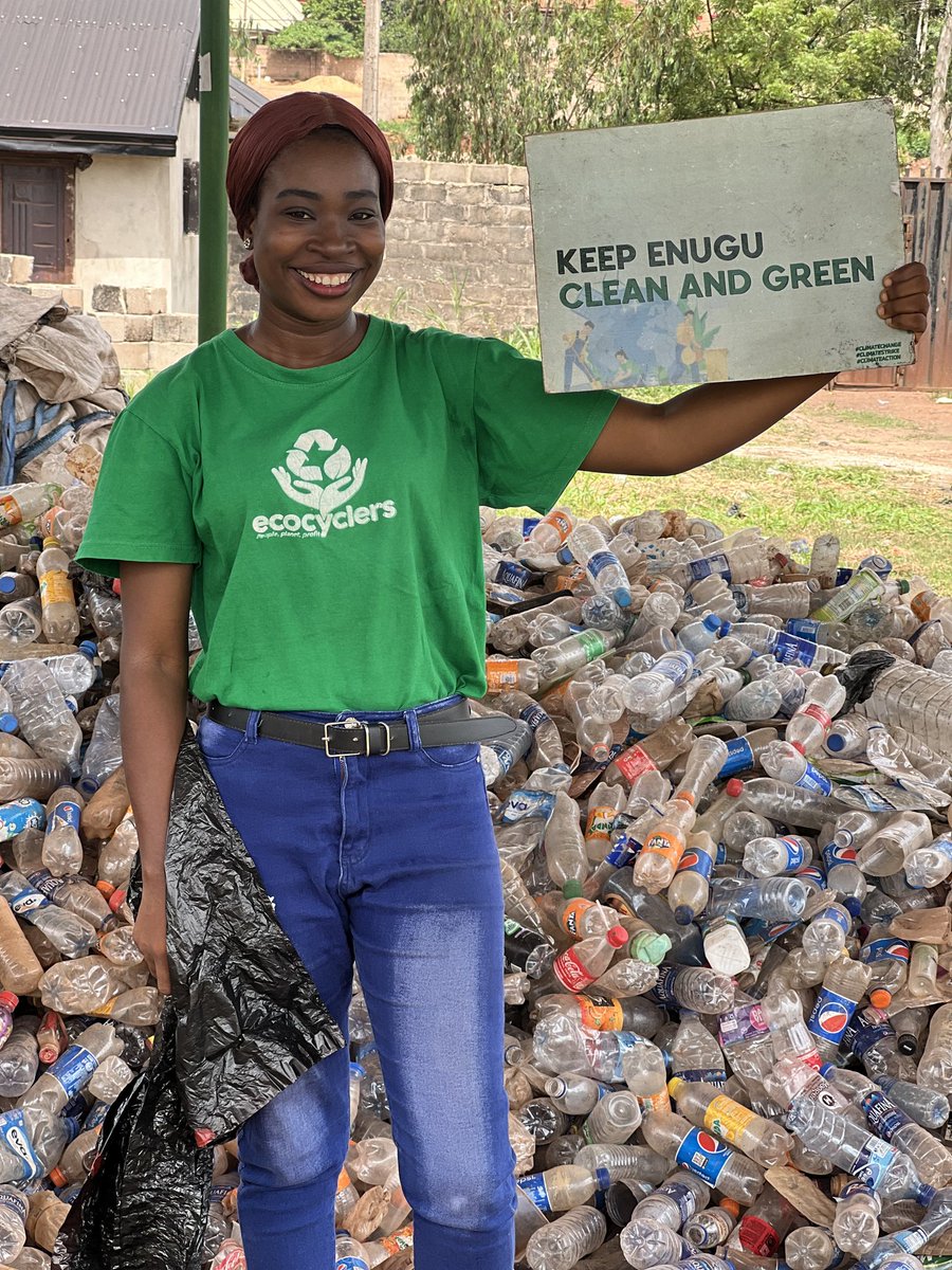 Keeping our environment clean is community work. Let us join hands together to keep Enugu Clean & Green. #BeatWastePollution #enugucleanupcampaign #Enugu