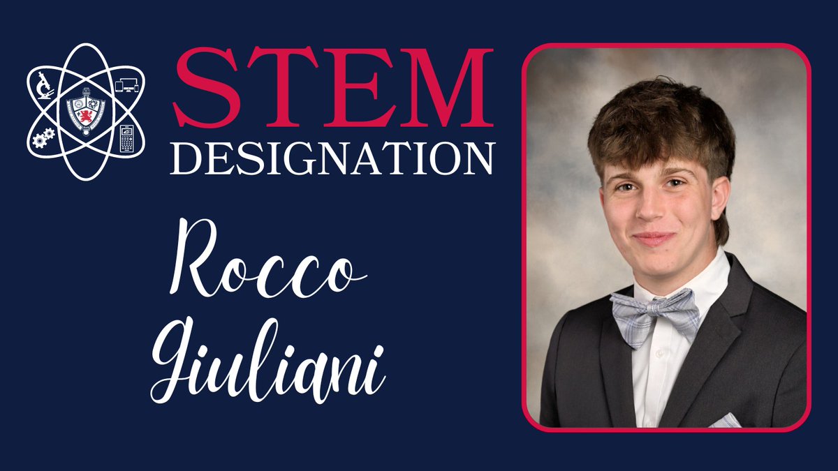 ViatorSTEM's tweet photo. The next #STEMsenior is Rocco Giuliani! His experiences included volunteering for our @SVHSFutureLion Hour of Code, participation in engineering club and shadowing a speech pathologist! Rocco will be attending @uiowa in the fall! #ViatorSTEM #LionForLife https://t.co/B4awmRbqEK