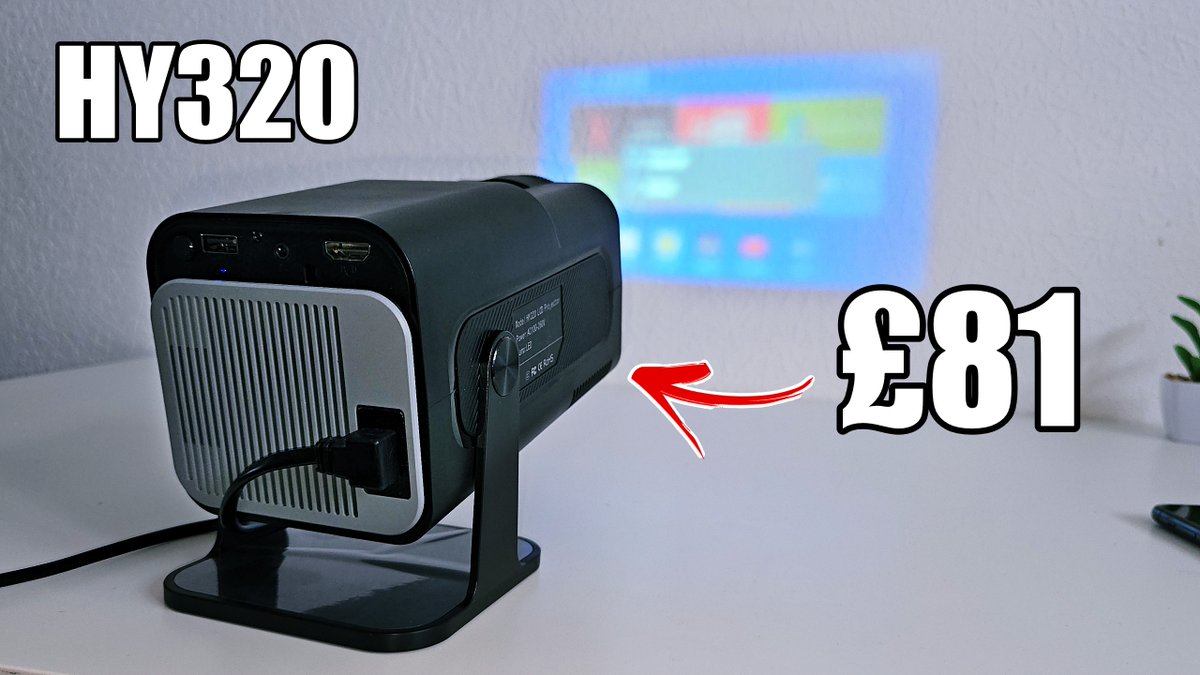 ChigzTechReview's tweet image. NEW VIDEO: Samsung Freestyle Inspired, Android Projector for ONLY £81 (HY320 GEN2)
▶️ youtu.be/JB4j4unH3bo
--
#HY320 #AndroidProjector #portableProjector #smartprojector