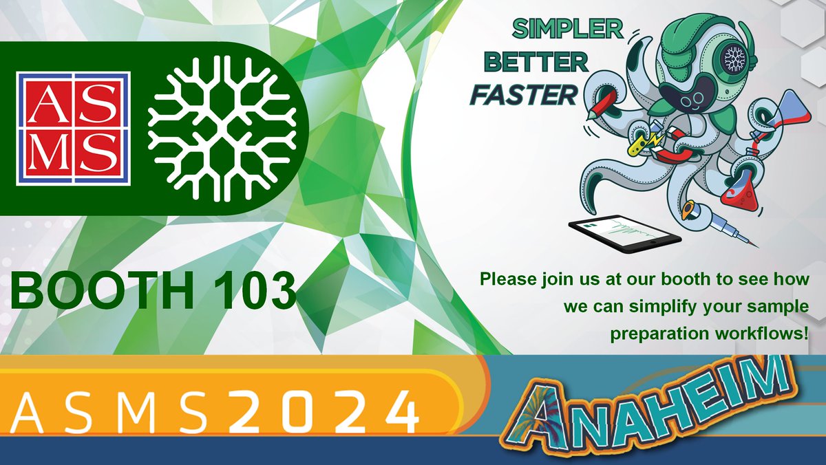 ReSyn_Bio's tweet photo. @asmsnews 2024 is around the corner! @StoyanStoychev1, @Ireshyn_G, #AndyEllero are looking forward to reconnecting with you once again! Please visit #Booth103 to chat about the most recent developments in sample preparation of biofluids! https://t.co/1PMf6mTUaE