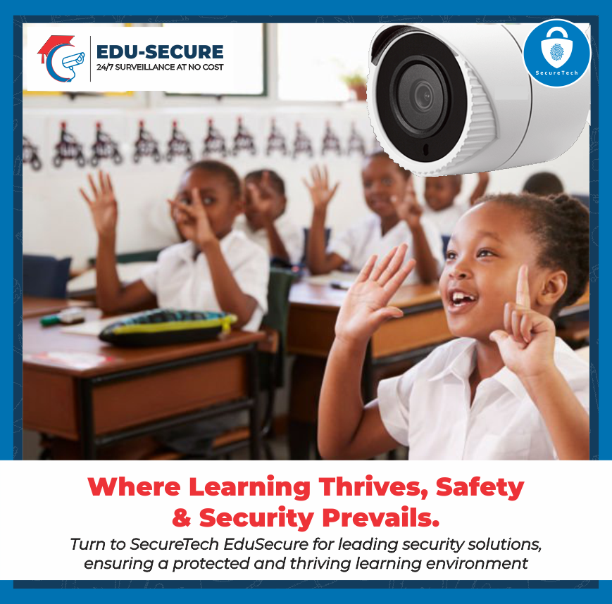 Empower Learning, Ensure Safety. With SecureTech EduSecure, access cutting-edge security solutions tailored for a secure and enriching educational experience.