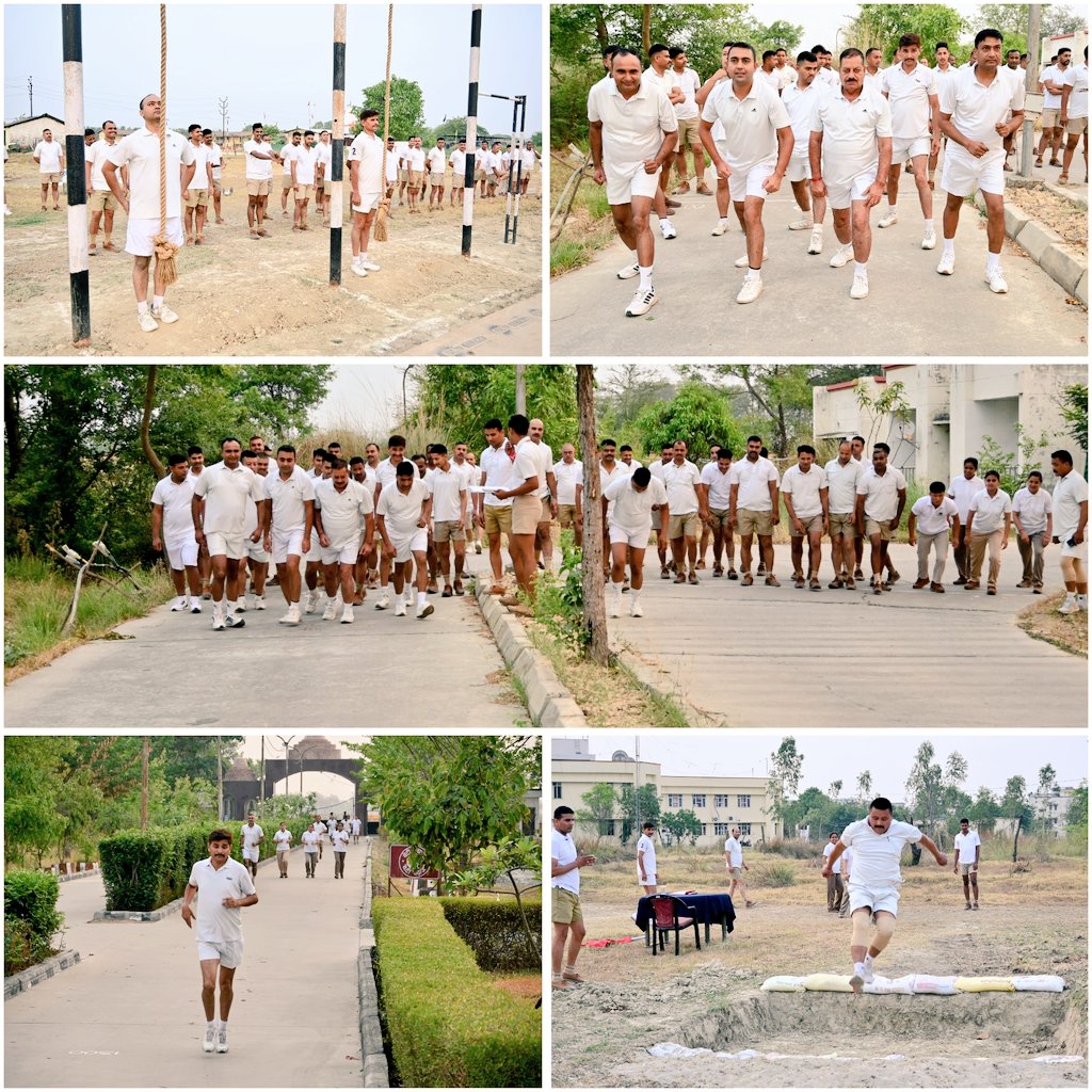 सुभह का दौड़ सभी शारीरिक व्यायामों से बेहतर है। #स्वास्थ्य #जीवनशैली #सुबह की दौड़ 50वीं वाहिनी सशस्त्र सीमा बल बलरामपुर उत्तर प्रदेश!!
