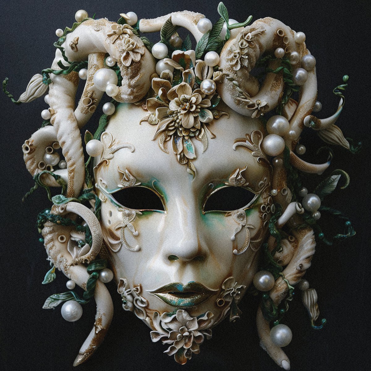 Kukuti89's tweet photo. gm
lets get back to some new artifacts from #MetaMuseum
Ve-su-ho. This exquisite artifact, known as the "Venetian Sumie Hodo Mask," is a striking example of intricate craftsmanship and artistry.
1 of 1. Unique piece.
15 tez at @objktcom
#AIart #artifact #tezoscommunity https://t.co/xc2YQC6RMP