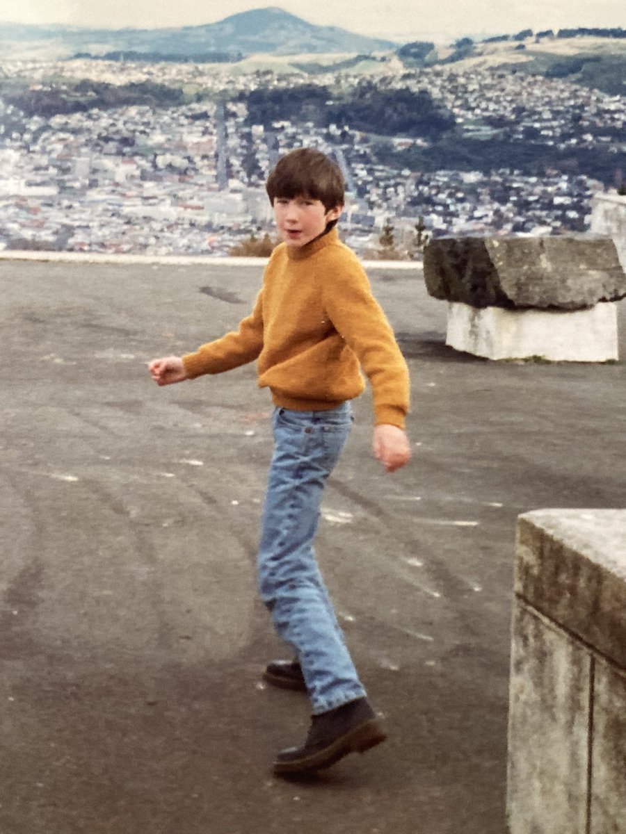 My fashion sense just got progressively worse in the intervening 30 years since this photo was taken