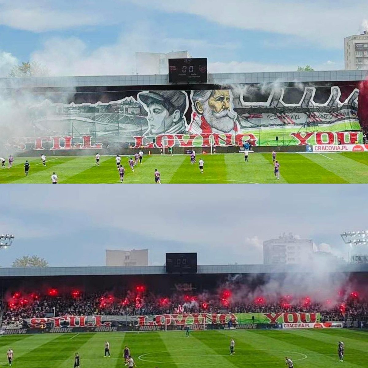 Micha41390264's tweet photo. Dziękujemy za doping 🫶🏻🤍❤️
#Cracovianigdyniespadnie https://t.co/8f9k5IrcG1
