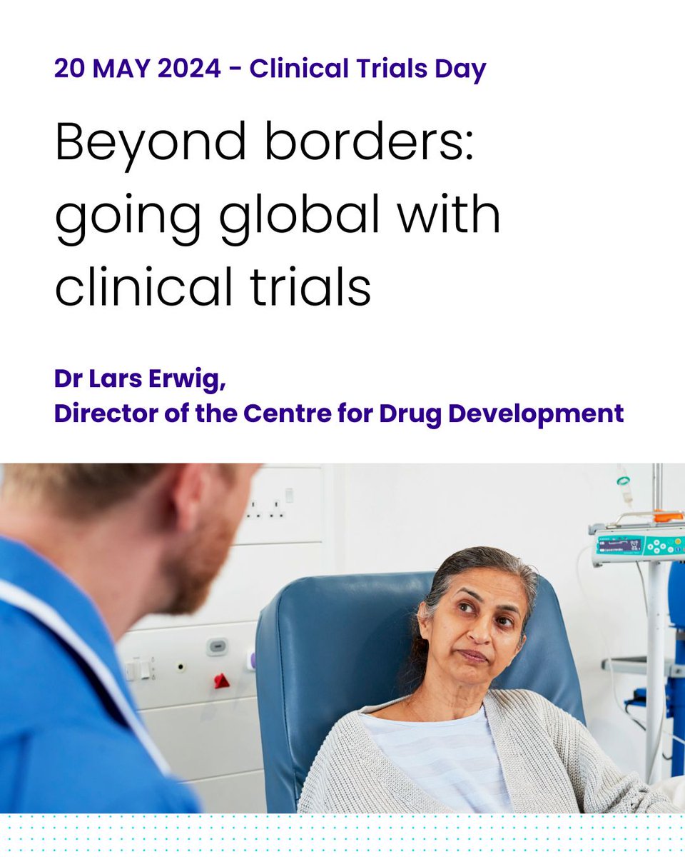 How can we improve the delivery of clinical trials in the UK and beyond? On #ICTD2024, Dr Lars Erwig explains how the sector can address this issue. Read more 👉 tinyurl.com/238c3mf2 #CTD2024 #ClincalTrialsDay