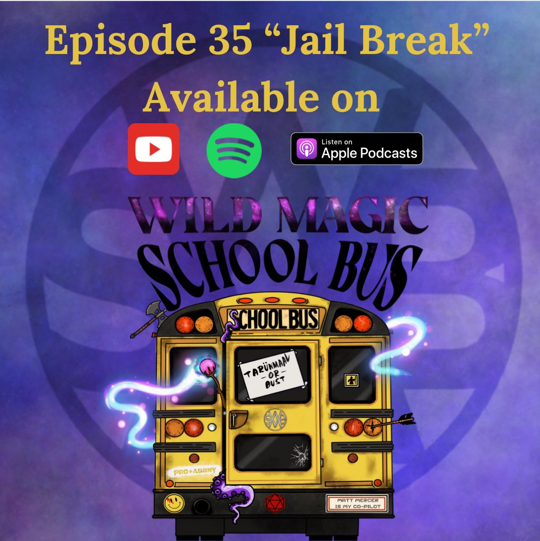 New Episode Drop 🔥🎙️
Check out Episode 35 available now on podcast and YouTube!

#dnd #dndpodcast #podnation #wmsb #ttrpg #dndbeyond