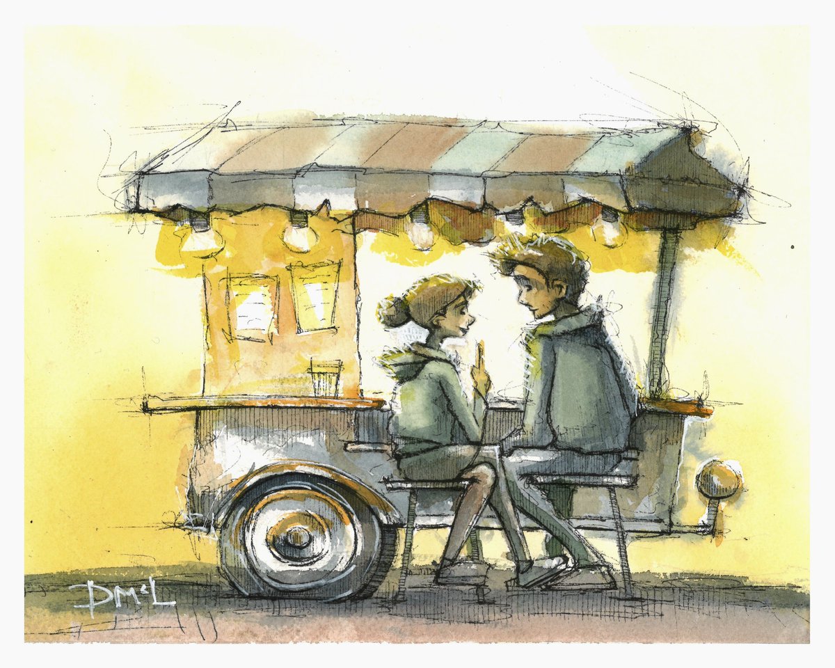 donoghmclaverty's tweet photo. One more? #watercolour #lineandwash #illustration https://t.co/C0Ku8ZBsQx