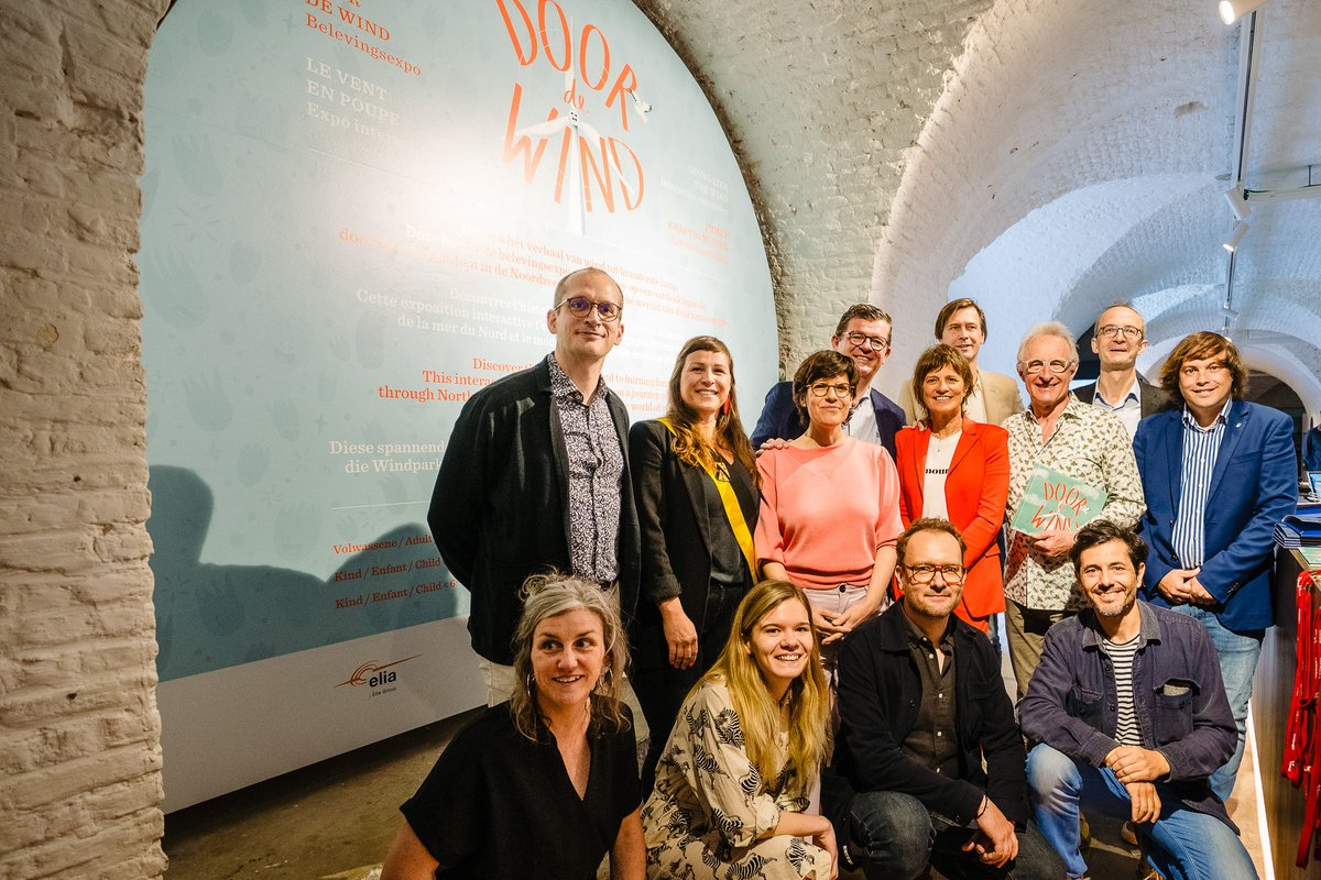 jandenulgroup's tweet image. #MeetJDN • @stadoostende, @Barttommelein and @TinneVdS opened the interactive children's expo 'Door de wind' on renewable energy in Fort Napoleon, Ostend👉sponsored by #jandenul @eliacorporate @DEMEgroup👉From 22/05-29/09👉Book tickets via the Fort Napoleon website #energy